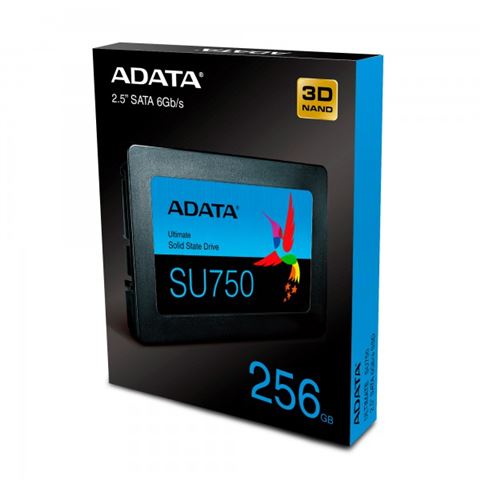 SSD 256GB ADATA SU750 SATA 2.5" 3D Nand