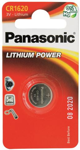 PANASONIC baterije mala CR-1620EL/1B Lithium Coin