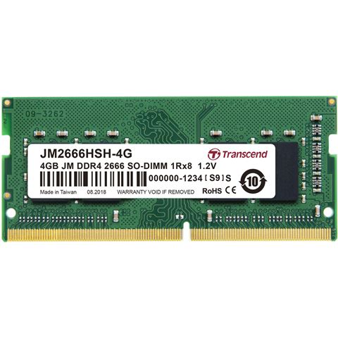 Memorija za prijenosna računala SO-DIMM DDR4 4GB 2666MHz JetRam