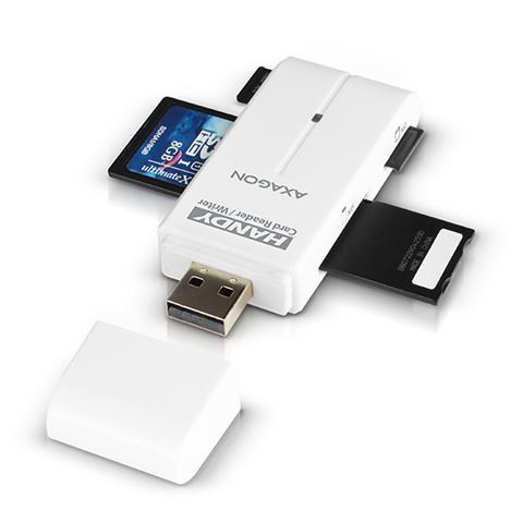 AXAGON CRE-D4 čitač memorijskih kartica 4-slot SD/MicroSD/MS/M2