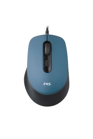 MS FOCUS C123 plavi žičani miš