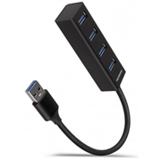 AXAGON USB HUB Mini HUE-M1A 4x USB3.2, USB-A cable, 20cm