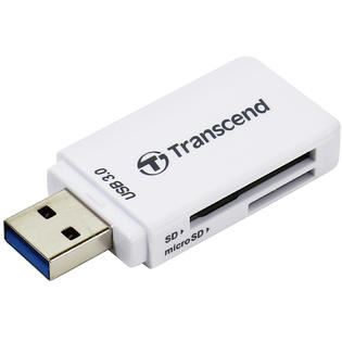 MEM CR USB 3.1 MicroSD/SD, White, RDF5W TS