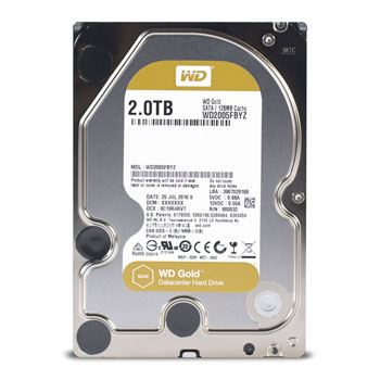 HDD Interni WD Gold Enterprise Class 2TB 3,5" SATA WD2005FBYZ