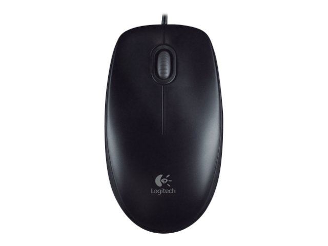 Miš žični Logitech B100 optical USB, crni