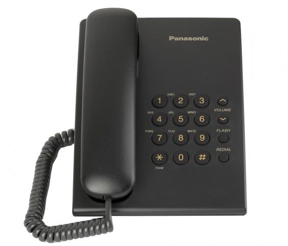 PANASONIC telefon stolni KX-TS500FXB crni