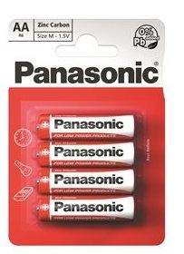 PANASONIC baterije R6RZ/4BP EU Zinc Carbon