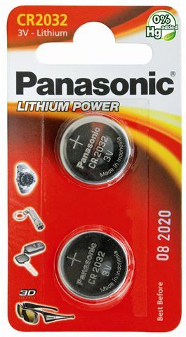 PANASONIC baterije male CR-2032EL/2B