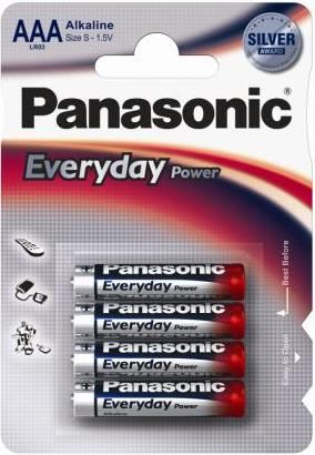 PANASONIC baterije LR03EPS/4BP Alkaline Everyday Power