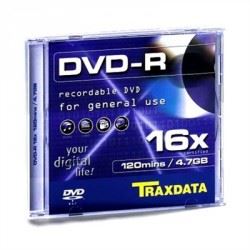 TRAXDATA OPTIČKI MEDIJ DVD-R 16X SLIM BOX 1