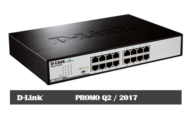 D-Link switch neupravljivi, DGS-1016D/E