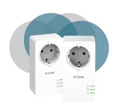 D-Link Powerline Ethernet adapter kit DHP-P601AV/E