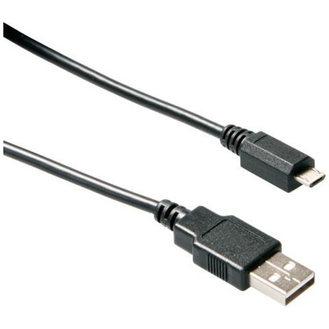 USB A-B Micro kabel 2M,A Male-Micro 5pin Male RETAIL