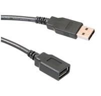 USB 2.0 A-A produžni kabel, 2M, AM - AF RETAIL