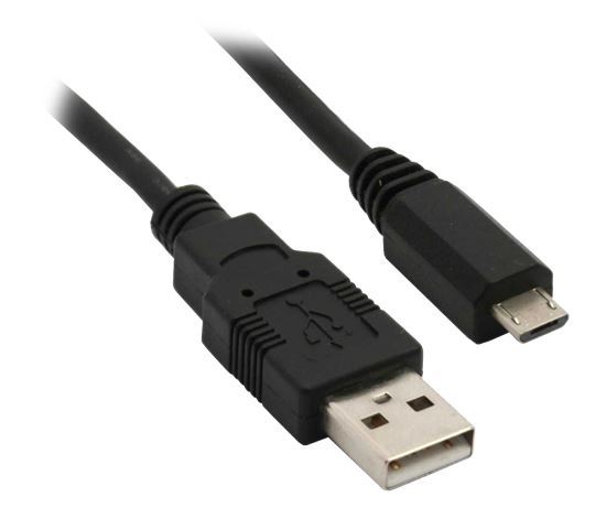 USB A-B Micro kabel 1M,A Male-Micro 5pin Male RETAIL
