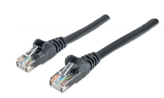 Intellinet patch kabel 1m Cat.6 UTP PVC crni