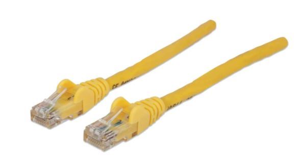 Intellinet patch kabel 0.5m Cat.6 UTP PVC žuti