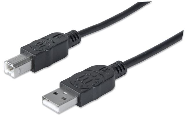 MH Cable, Hi-Speed USB 2.0, A-Male/B-Male, 5m