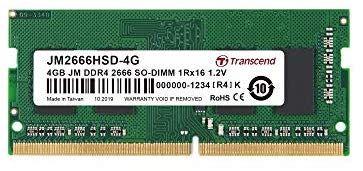 MEM SOD DDR4 4GB 2666MHz JetRam TS