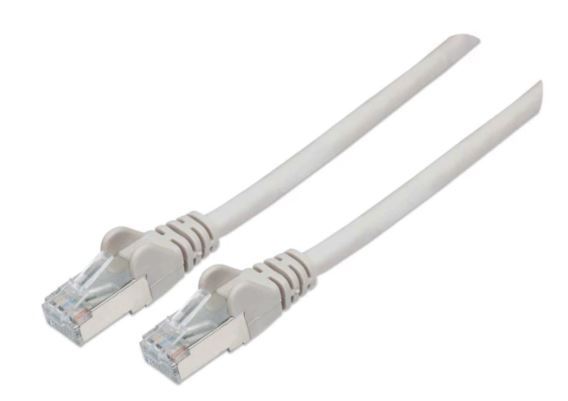 Intellinet patch kabel 50m Cat.6 cert. UTP PVC sivi