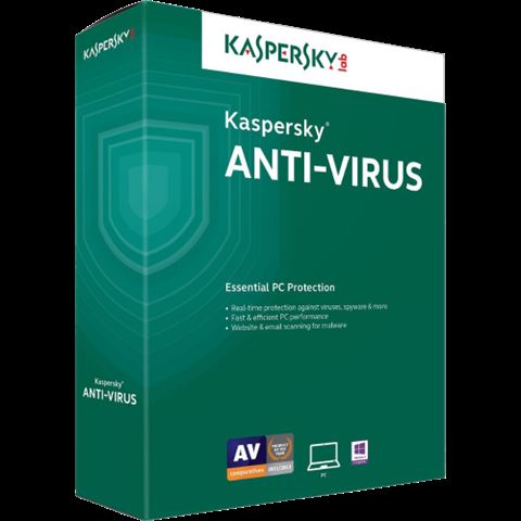 Kaspersky Anti-Virus 3D 1Y