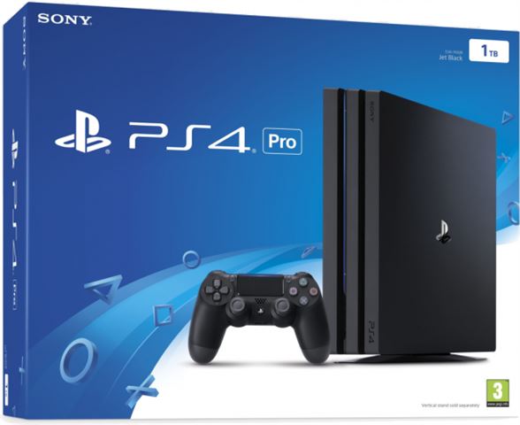 GAM SONY PS4 Pro 1TB G chassis Black
