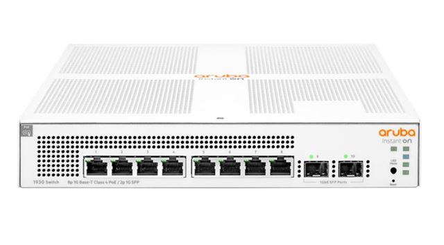 HPE SWITCH ARUBA INSTANT ON 1930 8G 2SFP POE 124W