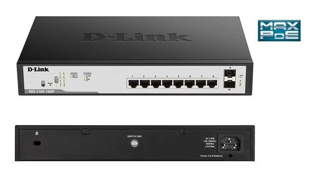 D-Link switch web upravljivi, DGS-1100-10MP