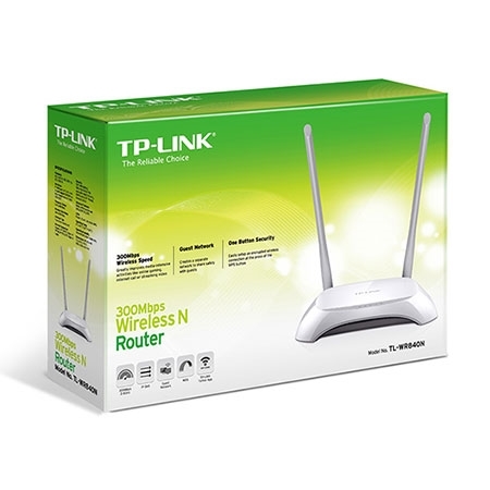 TP-Link TL-WR840N Wir. Router 300Mbps Wireless N Router
