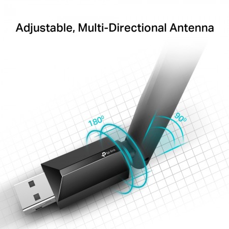TP-Link Archer AC600 T2U Plus USB Dual Band Adapter