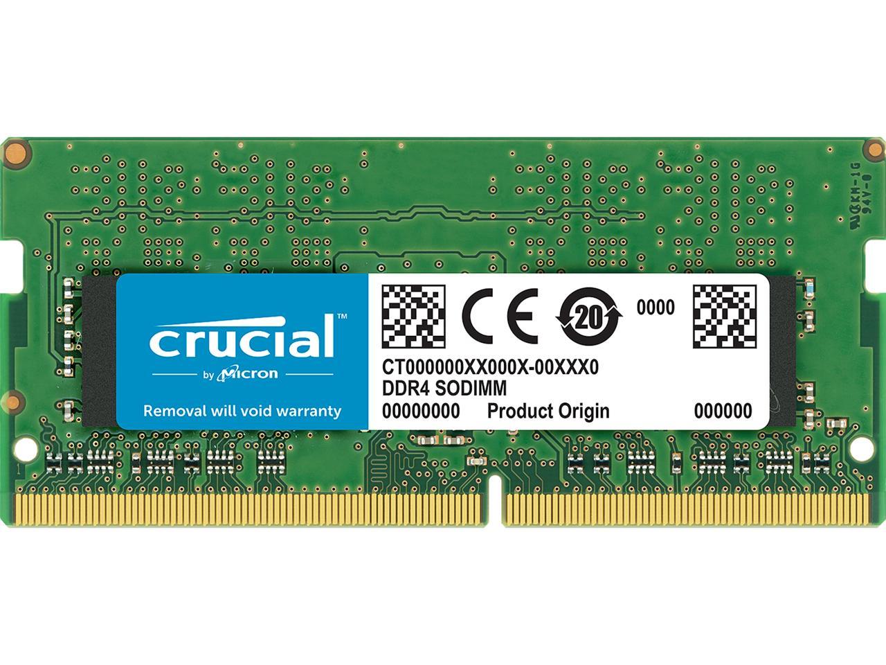 Crucial 16GB DDR4-2666 SODIMM | CT16G4SFRA266 bulk