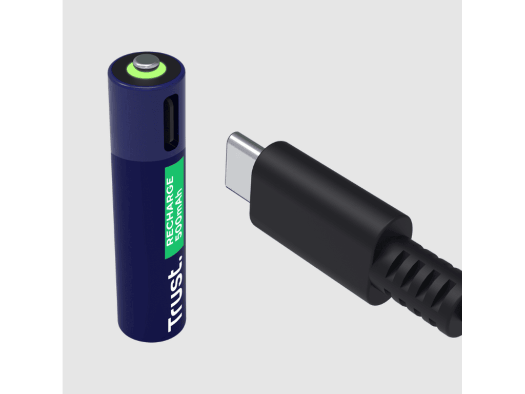 Trust USB-C punjive AAA baterije,2-pack