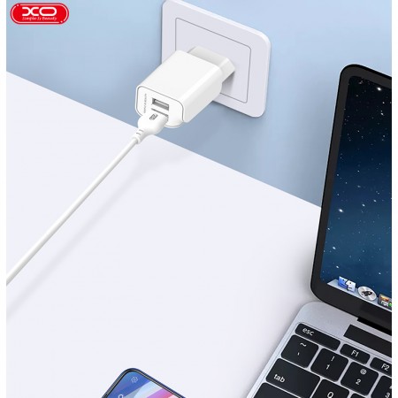 XO L37 2.1A punjač + Micro USB kabel