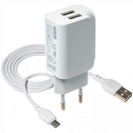 XO L37 2.1A punjač + Micro USB kabel