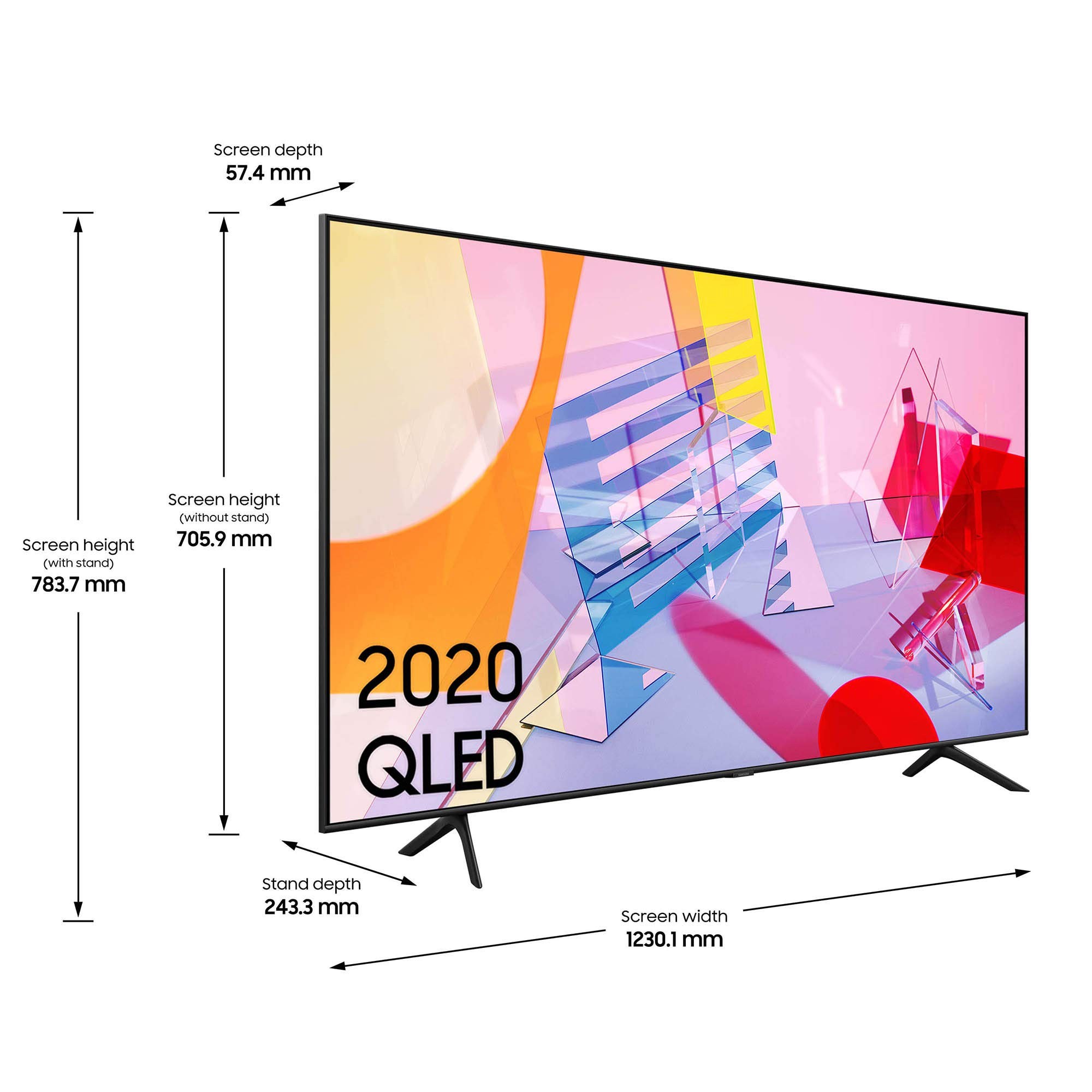 SAMSUNG  55" QLED TV QE55Q60TAUXXH