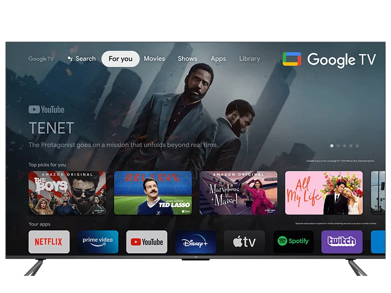 TCL 50"C645 4K QLED TV