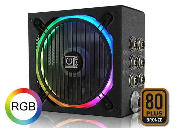 LC POWER 750W LC8750RGB V2.3  80 PLUS® BRONZE RGB