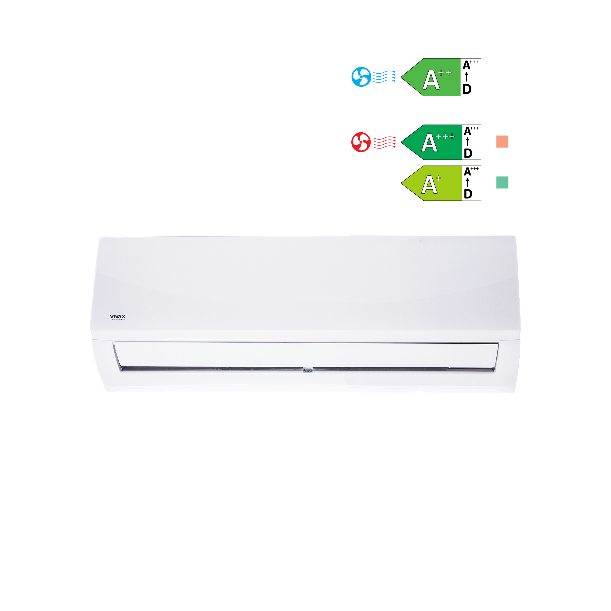 VIVAX ACP-12CH35AENI 12.000 BTU 3D Inverter A++/A+ R32