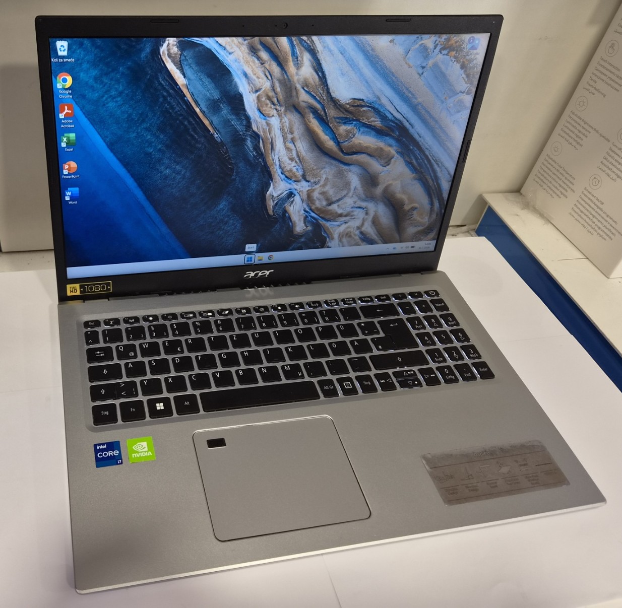 Acer Aspire A515-56G i7-1165G7 16GB 256GB SSD MX450 FHD IPS