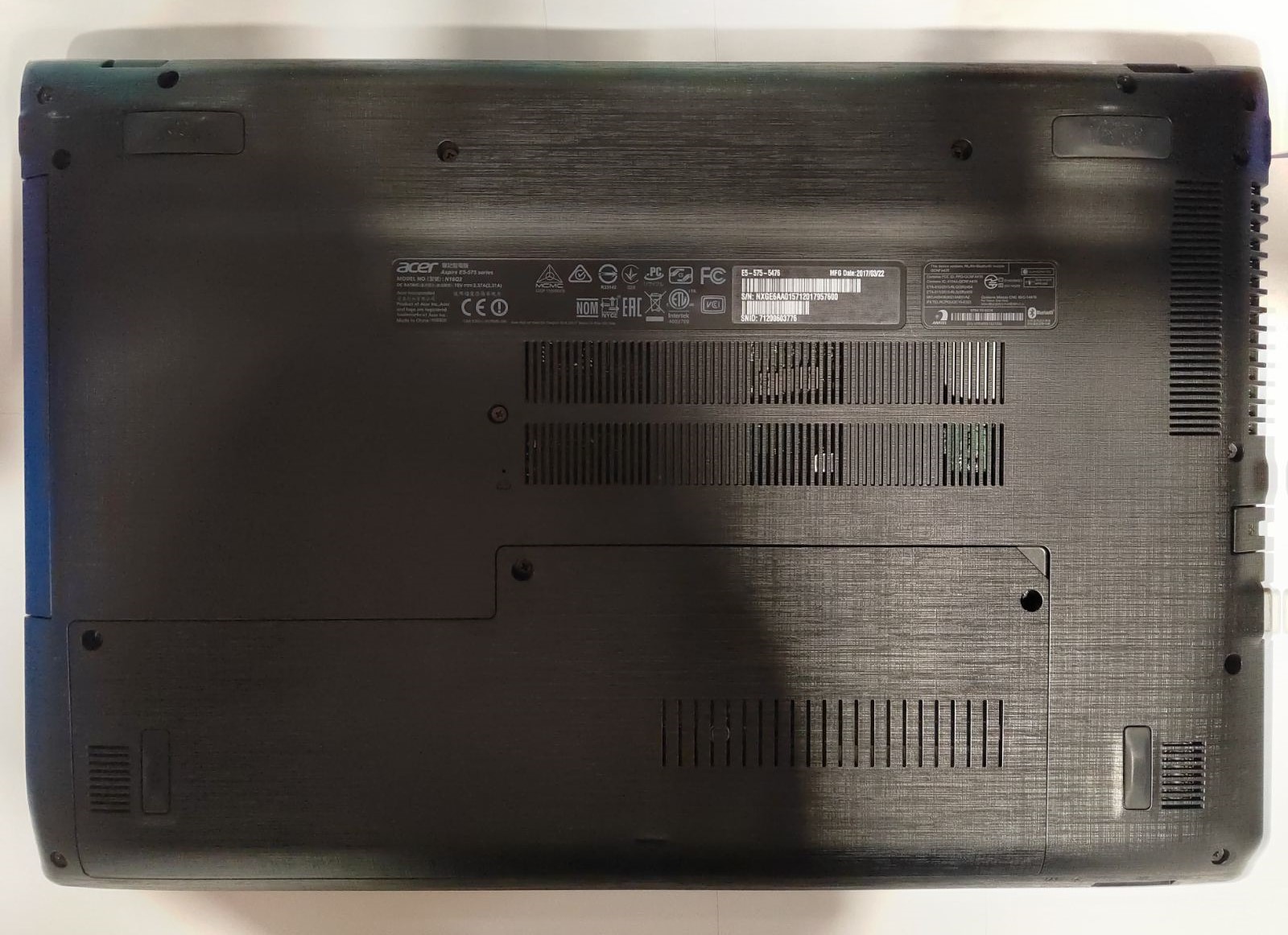 Acer Aspire E E5-575-5476