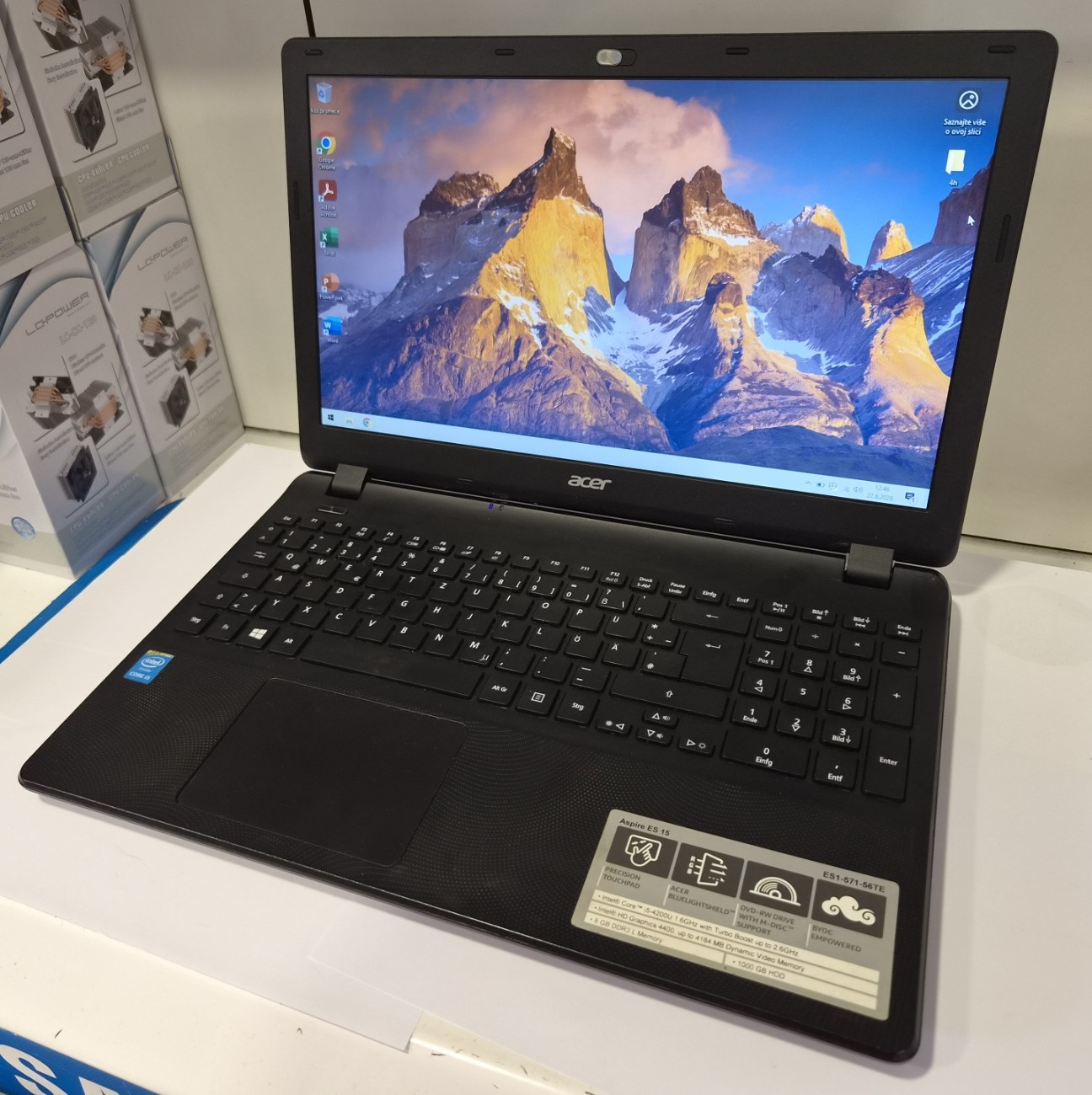 Acer Aspire ES1-571-56TE – Intel i5, 8GB RAM, 128GB SSD
