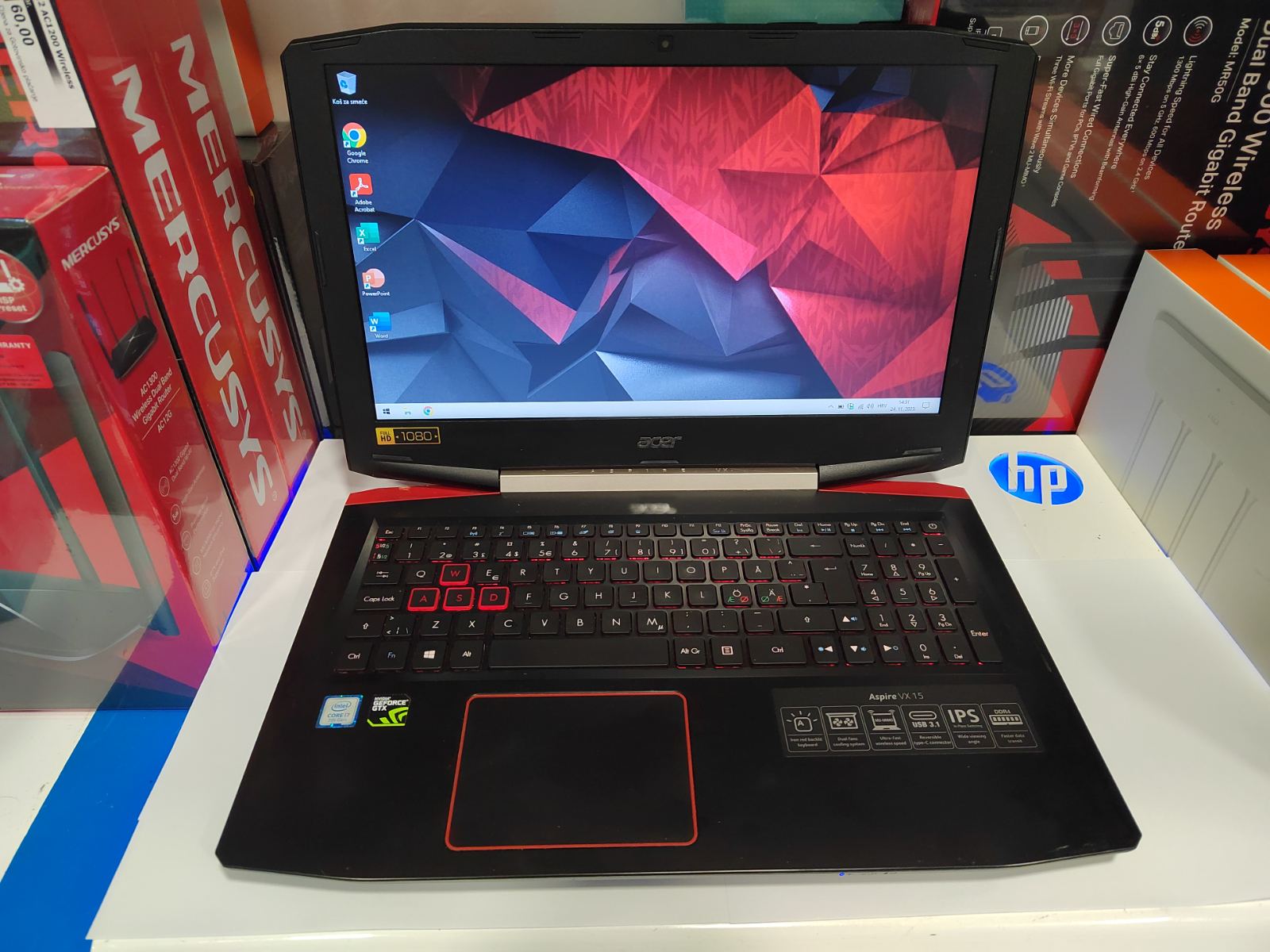 Acer Aspire VX 15 VX5-591G-73EL GAMING!!!