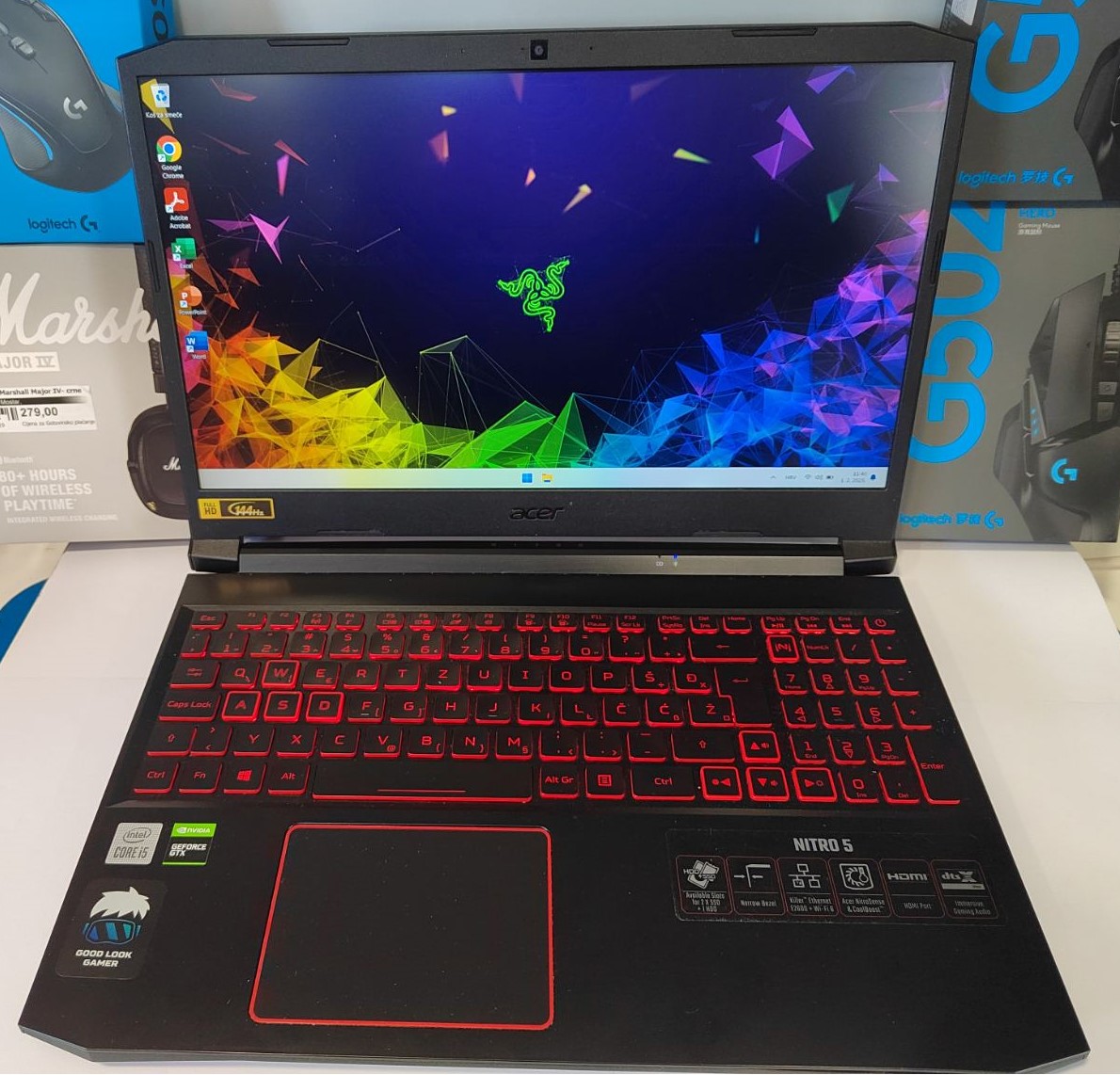 Acer Nitro 5 AN515-55-53GT GAMING!!!