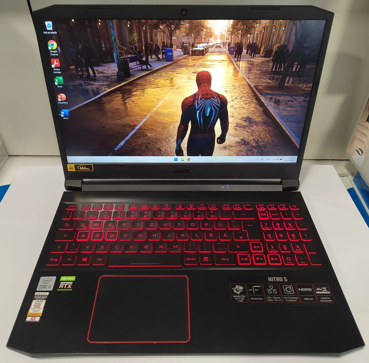 ➡️ Acer Nitro 5 AN515 RTX 3050 16GB 512GB 144HZ