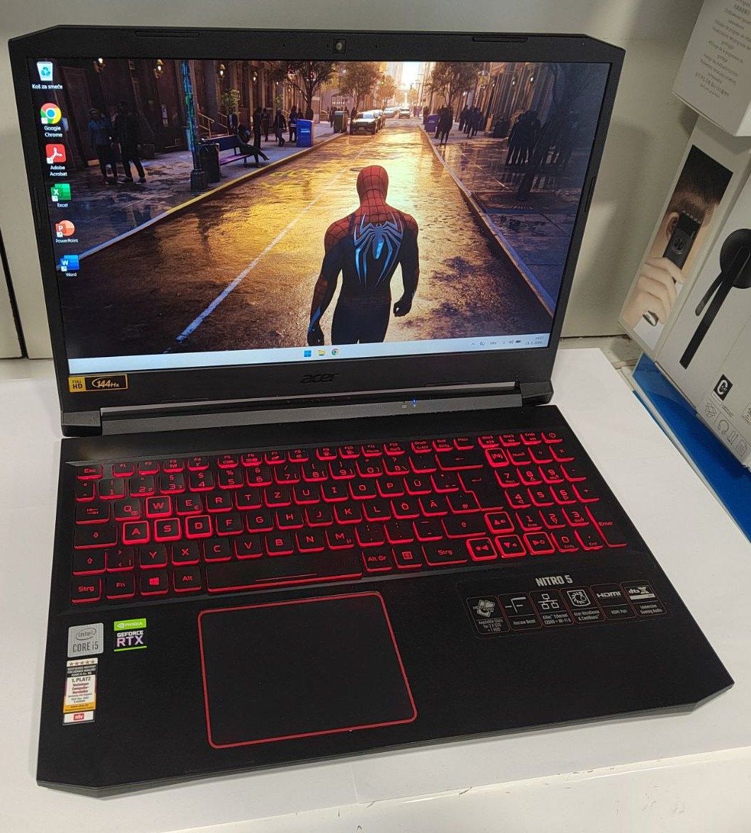 ➡️ Acer Nitro 5 AN515 RTX 3050 16GB 512GB 144HZ