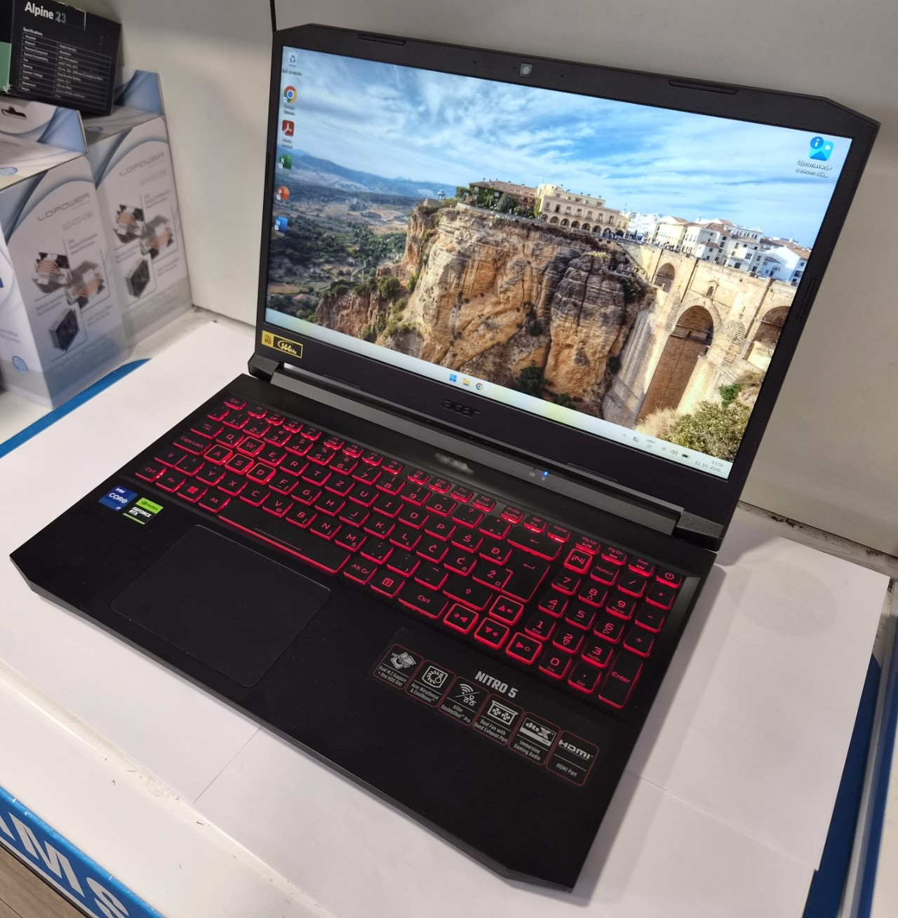 Acer Nitro 5 AN515-57-70N4 Gaming – i7-11600H, RTX 3050, 16GB, 512GB, 144Hz