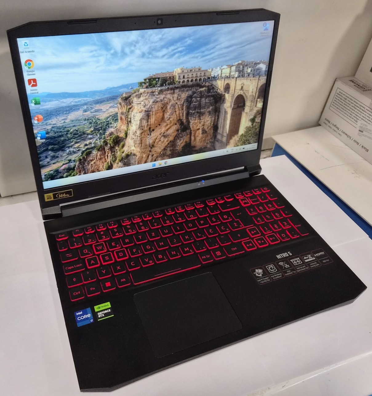 Acer Nitro 5 AN515-57-70N4 Gaming – i7-11600H, RTX 3050, 16GB, 512GB, 144Hz