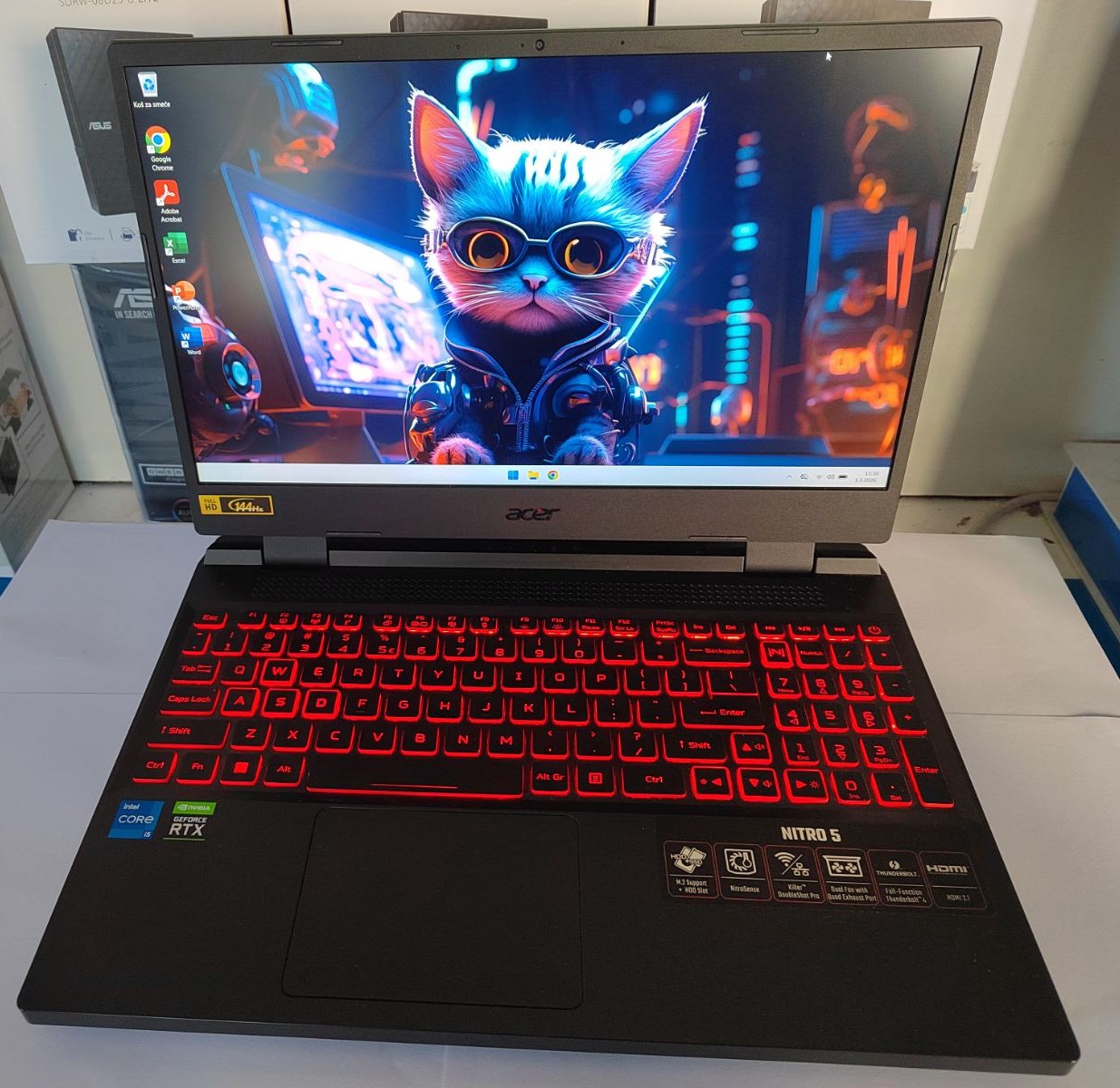 Acer Nitro 5 AN515-58-525P Gaming Laptop – i5-12500H / RTX 3050 / 144Hz