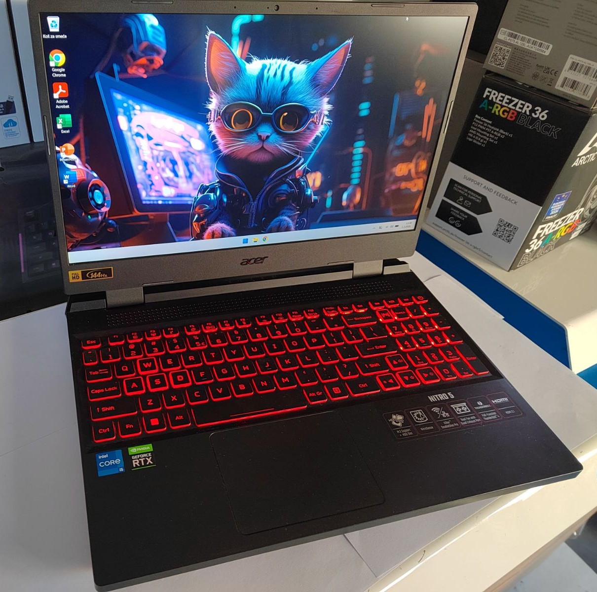 Acer Nitro 5 AN515-58-525P Gaming Laptop – i5-12500H / RTX 3050 / 144Hz