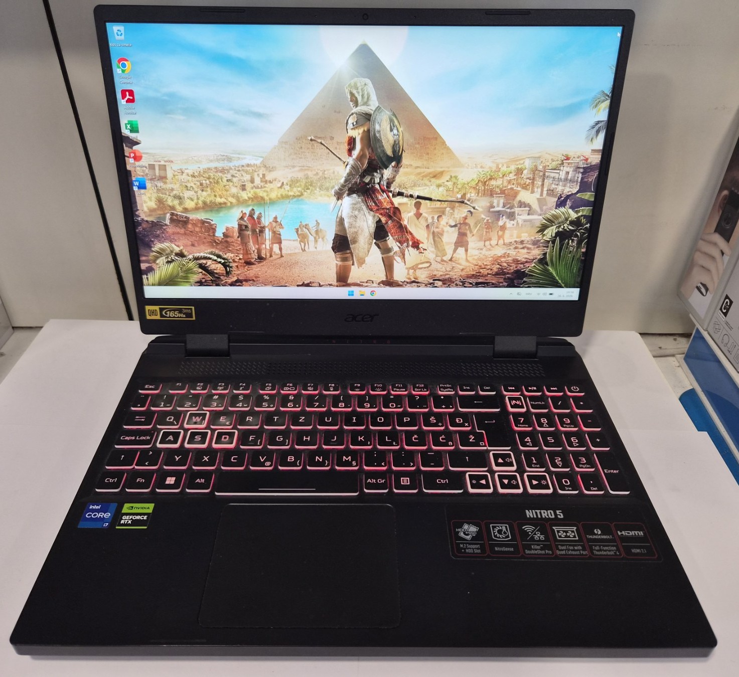 Acer Nitro 5 AN515-58-721Z Gaming Laptop | RTX 3070 Ti | Intel Core i7-12650H | QHD 165Hz